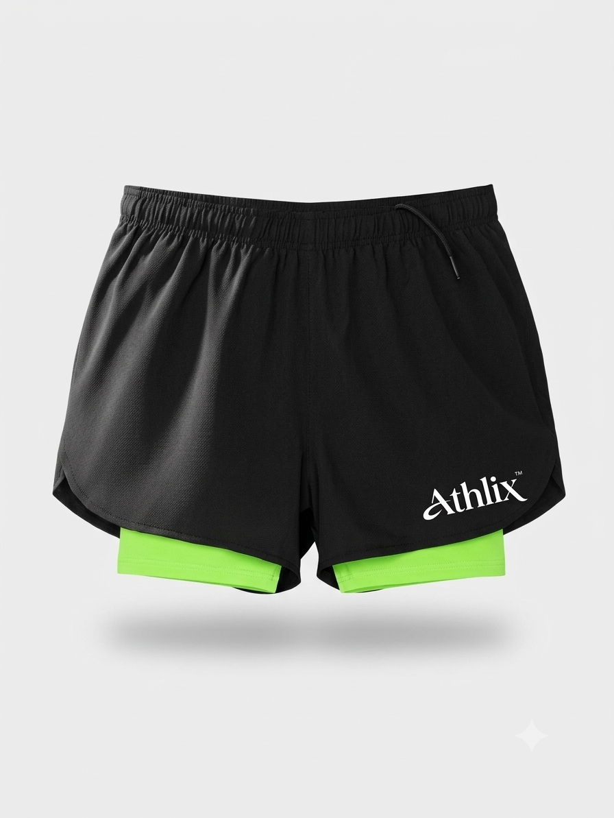 ATHLIX Pro-Stride | 2-in-1 Shorts