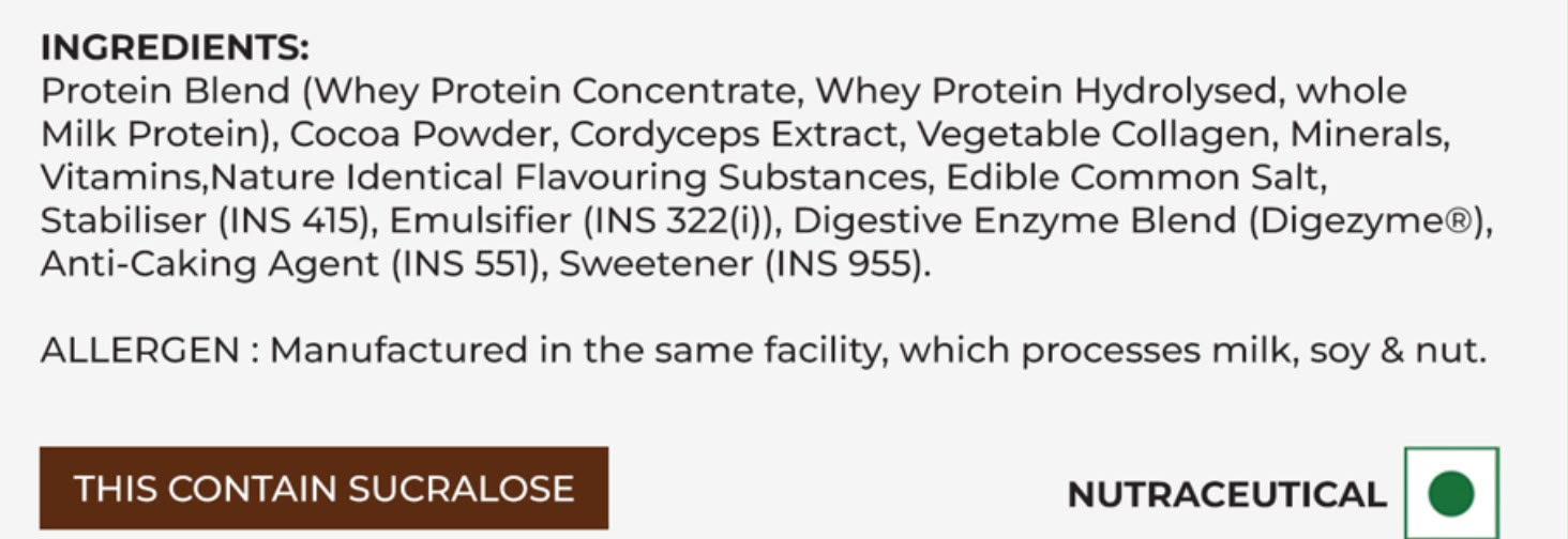 Athlix Whey Protein Cordyceps & Collagen | Assorted