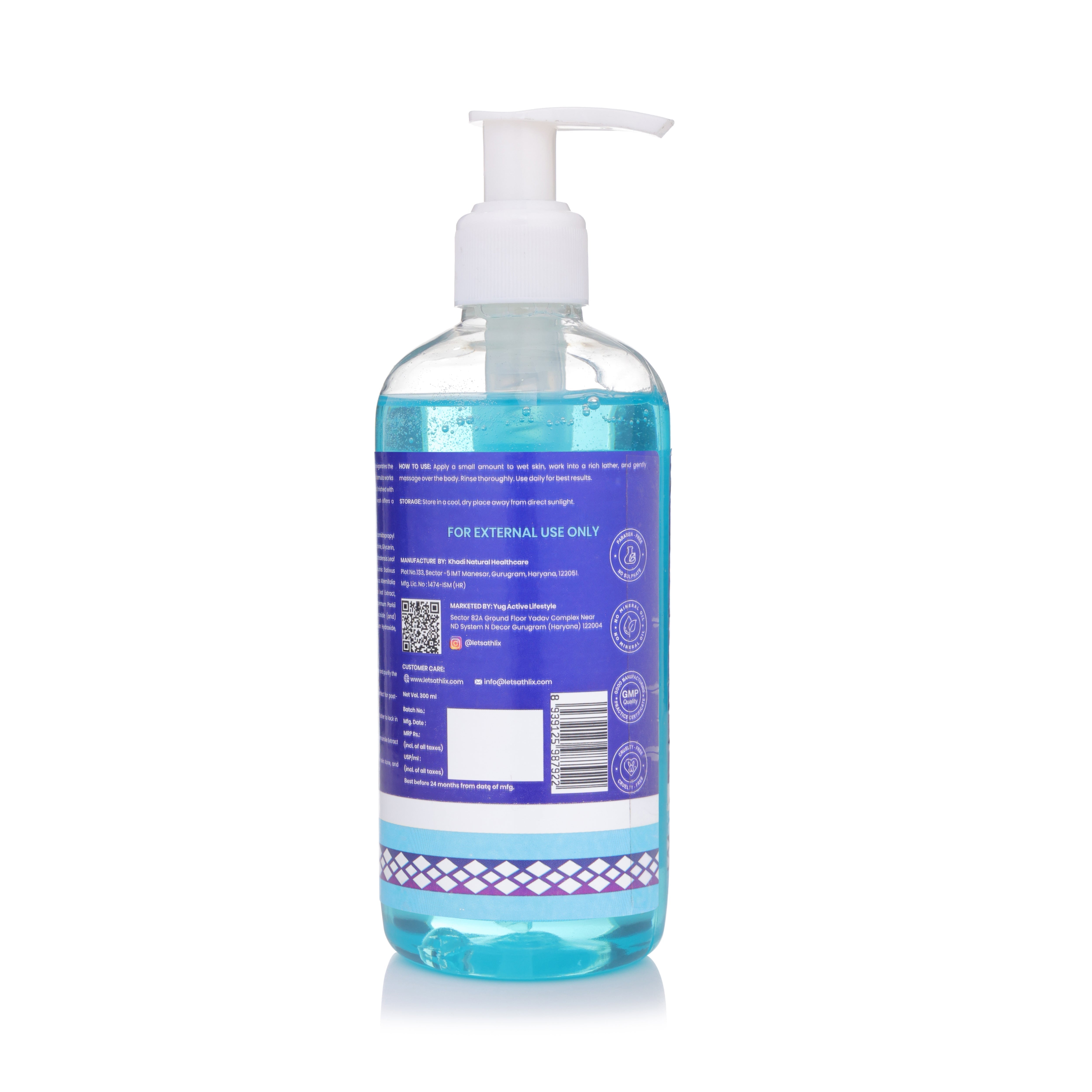 Revitalize Your Workout Routine with Lets Athlix Energize Shower Gel