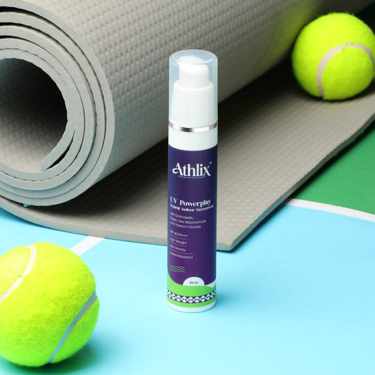 Athlix Indoor Hybrid Sunscreen with SPF 40+ & PA+++ - 50 ml